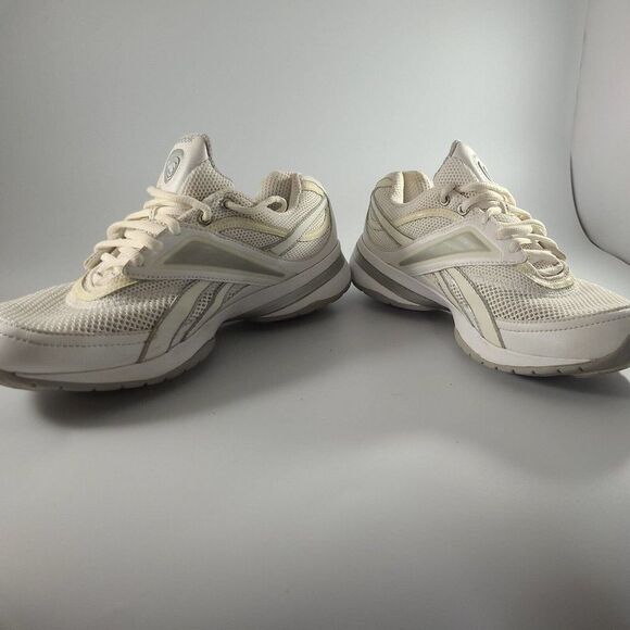 Reebok Womens Easytone PVN610 11-J17101 White Lace Up Running Shoes Size US 7 - Picture 4 of 12